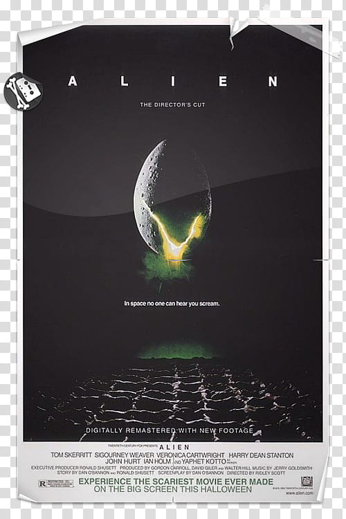 The Poster, Alien The Directors Cut poster transparent background PNG clipart