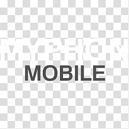 BASIC TEXTUAL, Myphon Mobile logo transparent background PNG clipart