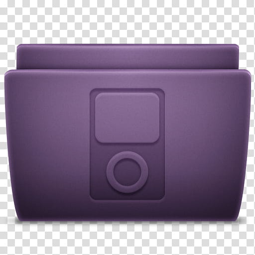 Classic , purple music files folder transparent background PNG clipart