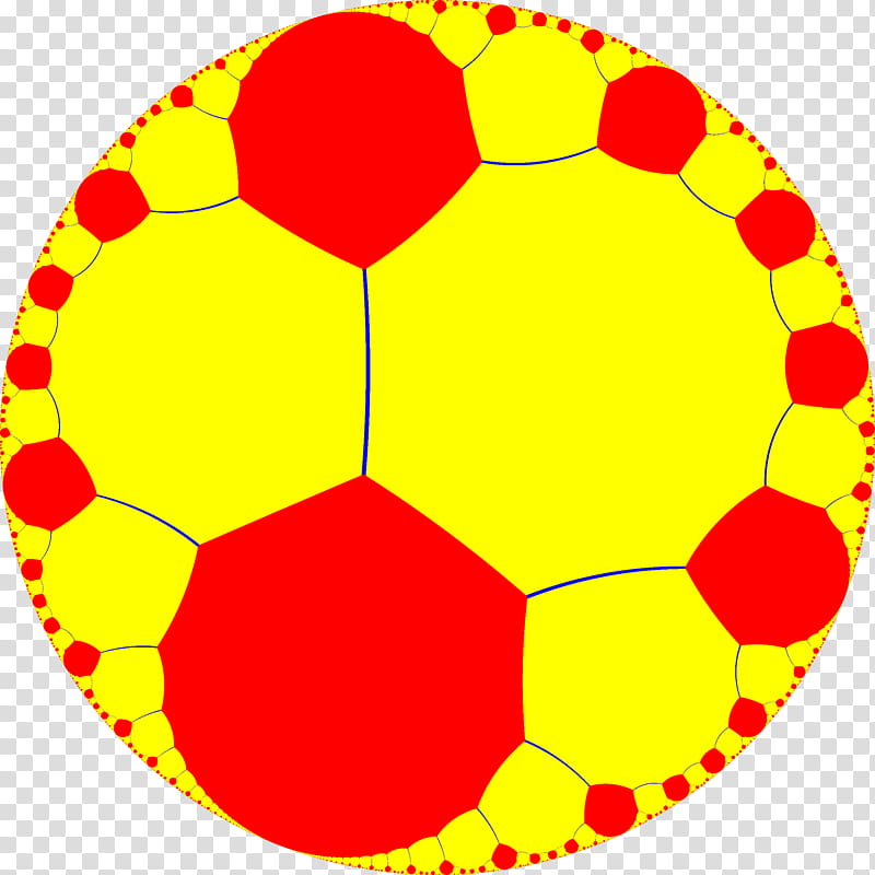 Cartoon Football, Tessellation, Apeirogon, Order3 Apeirogonal Tiling, Uniform Tilings In Hyperbolic Plane, Hyperbolic Geometry, Circle, Horocycle transparent background PNG clipart