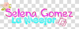 selena Gomez Texto transparent background PNG clipart thumbnail