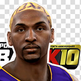 NBA K Artest transparent background PNG clipart