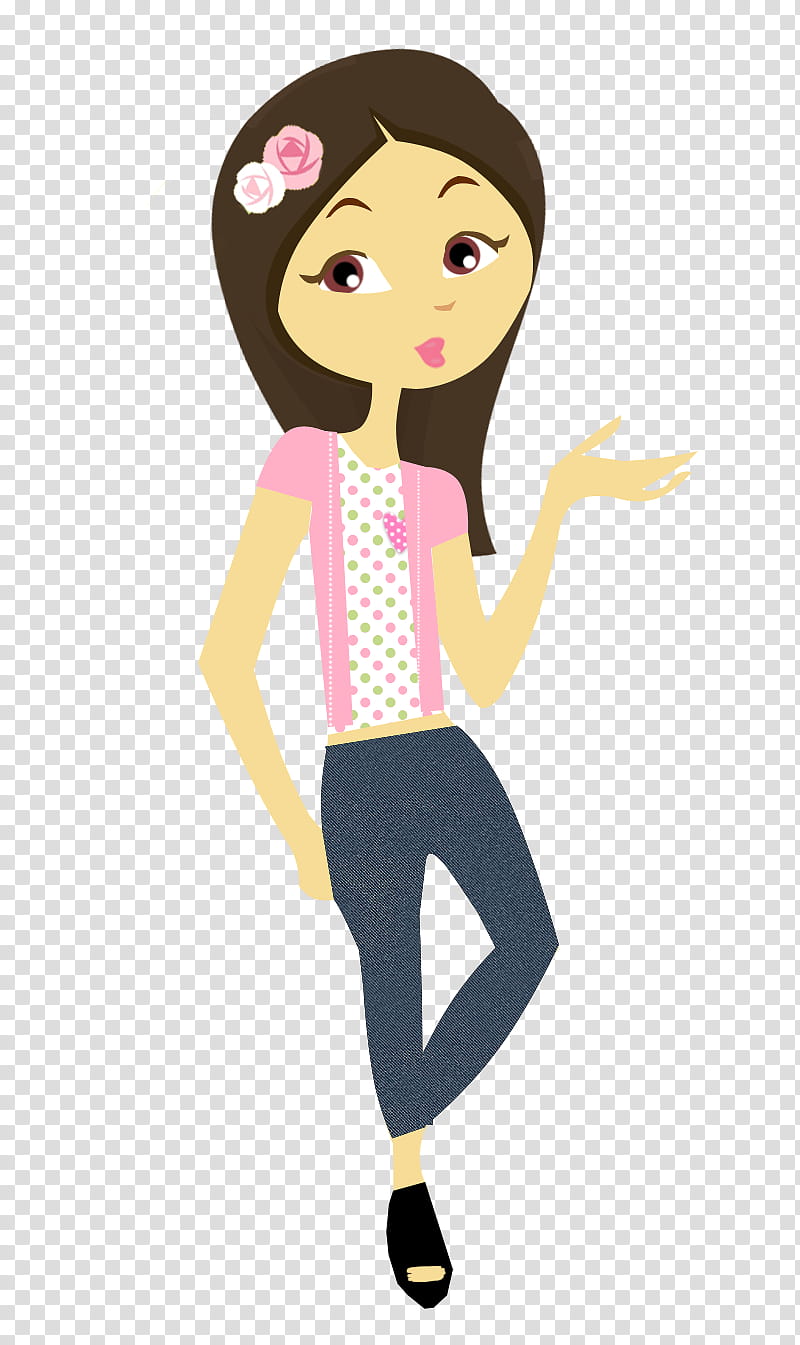 Adorable Girl transparent background PNG clipart