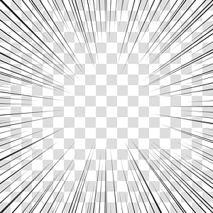 Manga speed burst frame. Radial anime speed lines. Crash zoom effect for  comic book. Radial lines overlay template. Manga brust frame. Boom effect.  Vector illustration on transparent background. - Stock Image - Everypixel