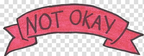 Tipo , not okay ribbon transparent background PNG clipart