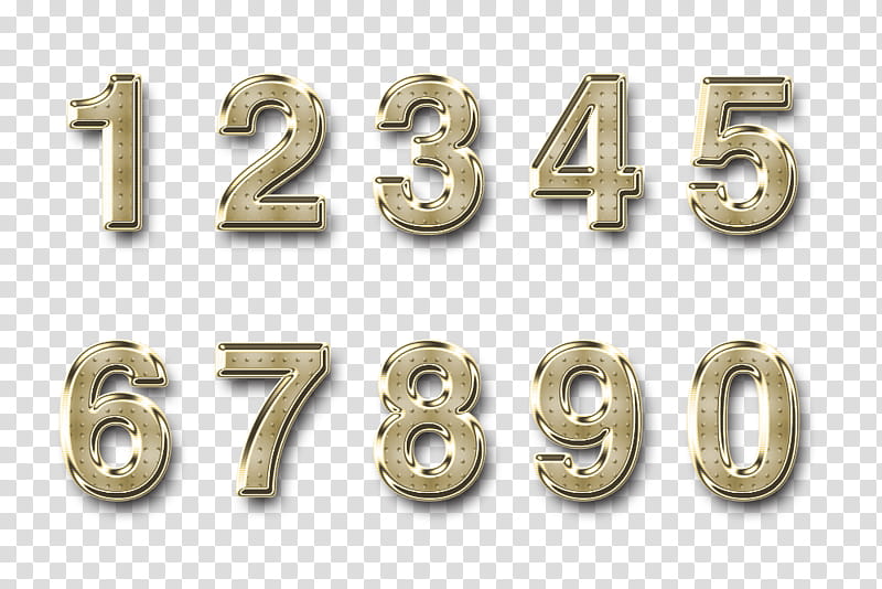 Metal, Number, Numerical Digit, Brass, Silver, Text, Jewellery, Clothing Accessories transparent background PNG clipart