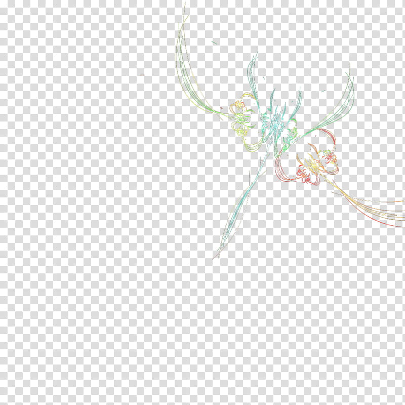 Fractal  , multicolored lined transparent background PNG clipart