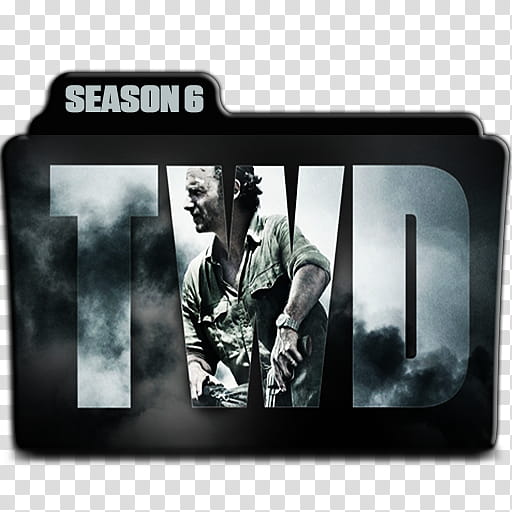 The Walking Dead folder icons Season , TWS S D  transparent background PNG clipart