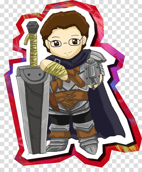 Aaron as Guts, Berserk transparent background PNG clipart