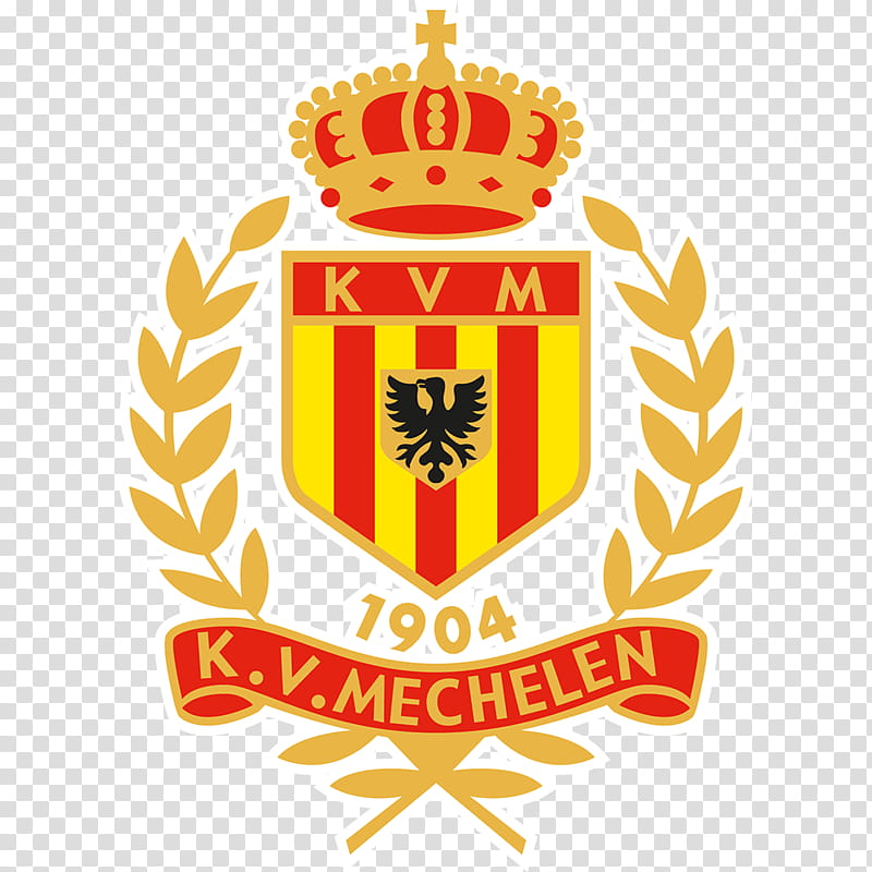 Football Logo, Kv Mechelen, Kv Oostende, Belgian First Division A, Belgium, Crest, Symbol, Badge transparent background PNG clipart