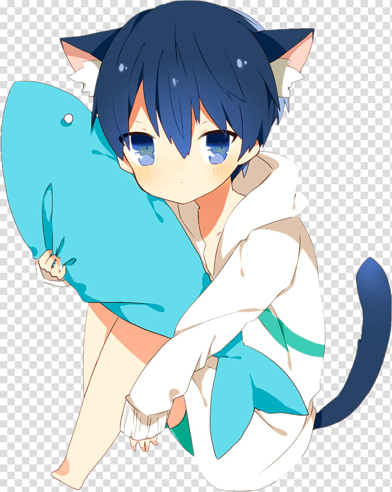 Haruka neko render transparent background PNG clipart