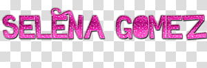 Textos de Selena Gomez transparent background PNG clipart thumbnail