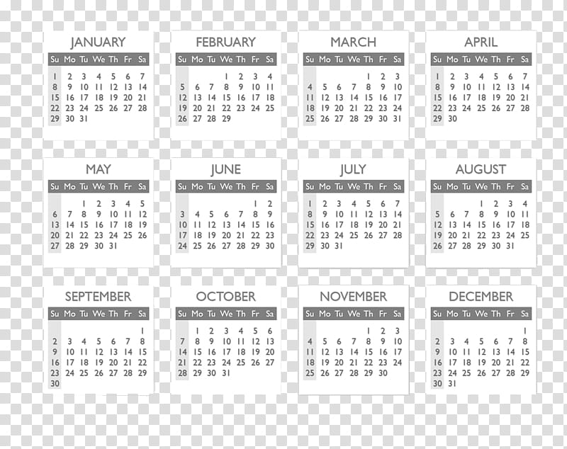 Calendarios , calendar illustration transparent background PNG clipart