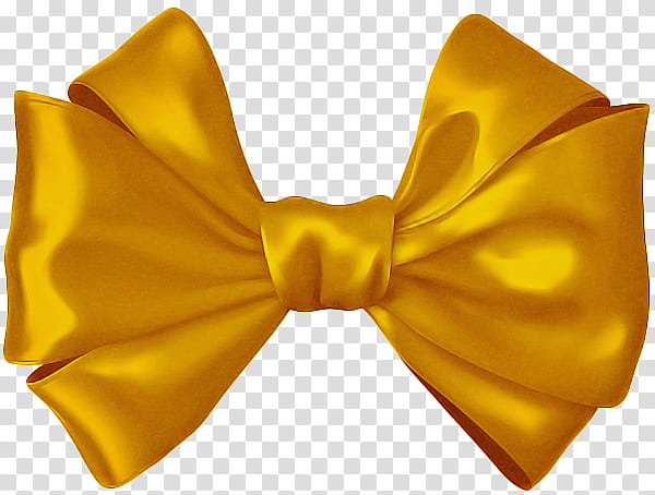 White Background Ribbon, Satin, No, Bow Tie, Yellow, Orange, Silk transparent background PNG clipart