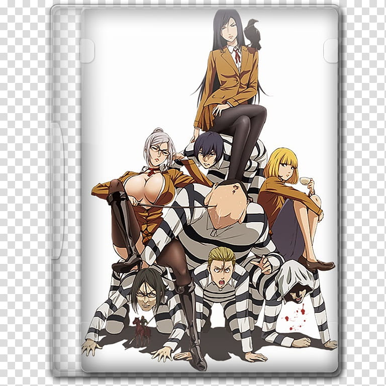 Summer Anime TV DVD Style Icon , Kuusen Madoushi Kouhosei no Kyoukan, male  and three females character DVD case icon transparent background PNG  clipart