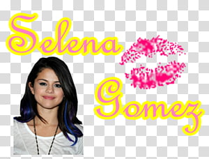Texto de Selena Gomez transparent background PNG clipart thumbnail