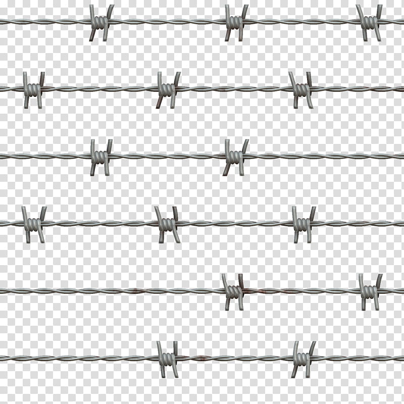 Barbed Wire cc, gray metal fence transparent background PNG clipart