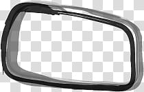 Frames, gray vehicle side mirror illustration transparent background PNG clipart