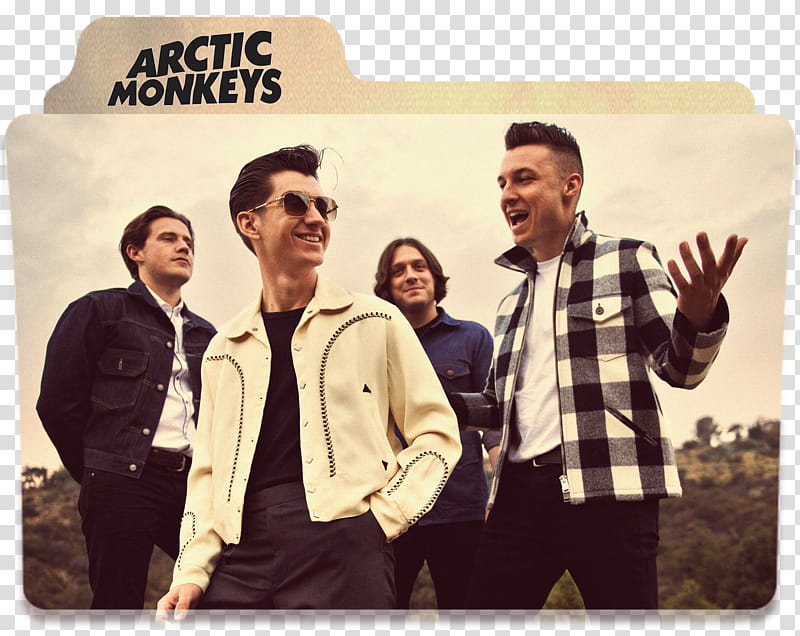 Arctic Monkeys folder transparent background PNG clipart