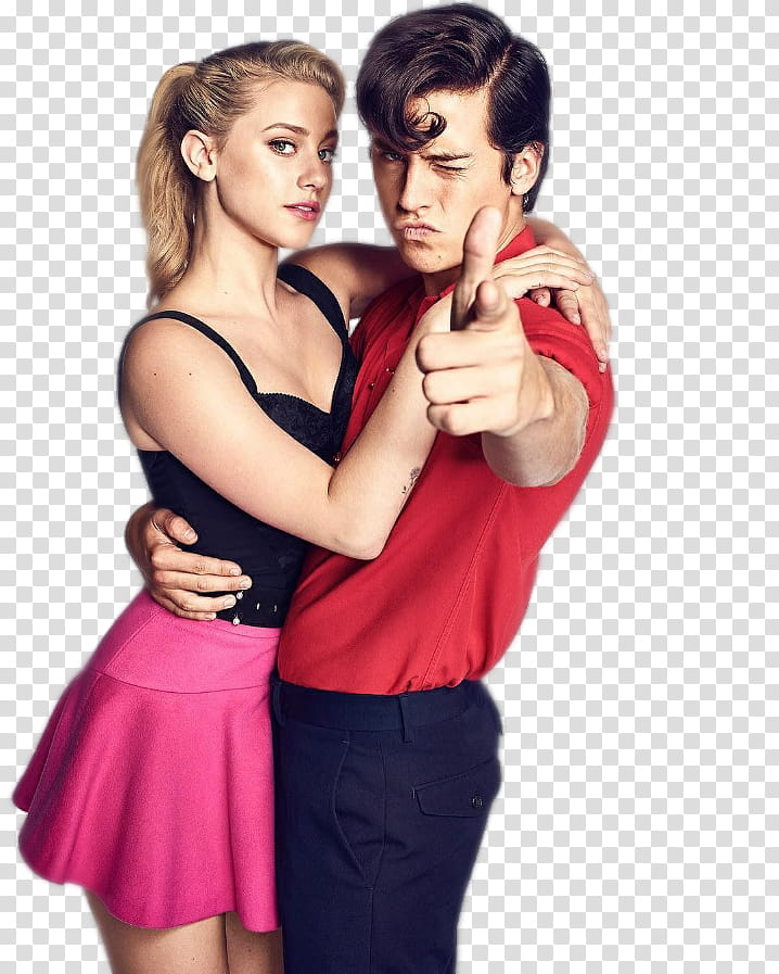 Lili Reinhart And Cole Sprouse transparent background PNG clipart