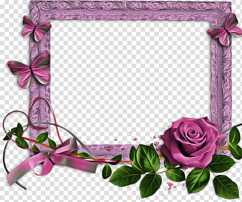 Pink Flower Frame, Frames, Pink Frame, Rose Frames, Drawing, Picmix, Interior Design, Plant transparent background PNG clipart