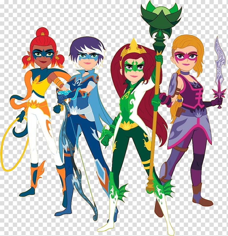 Mysticons Piper Zarya Arkayna and Emerald transparent background PNG clipart