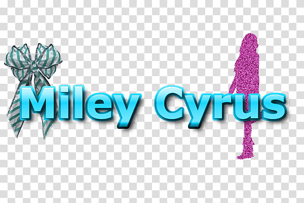 Texto Miley Cyrus Regalo transparent background PNG clipart