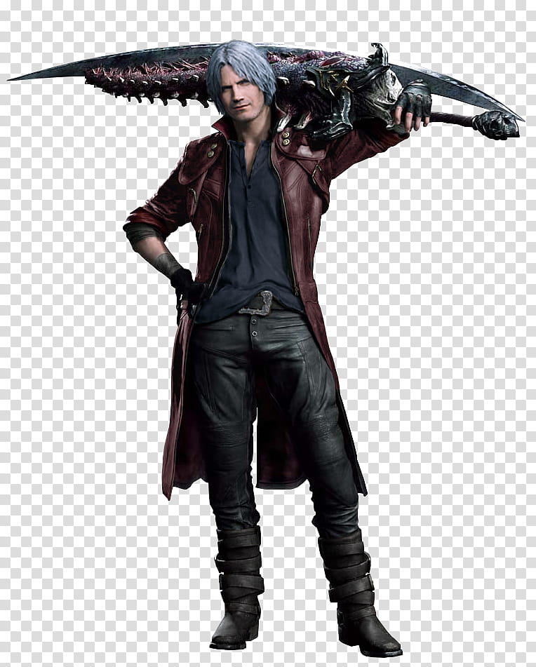 Devil May Cry  Dante Pose  Render transparent background PNG clipart