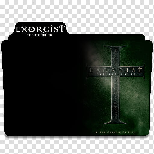 The Exorcist Collection Folder Icon, . Exorcist The Beginning transparent background PNG clipart