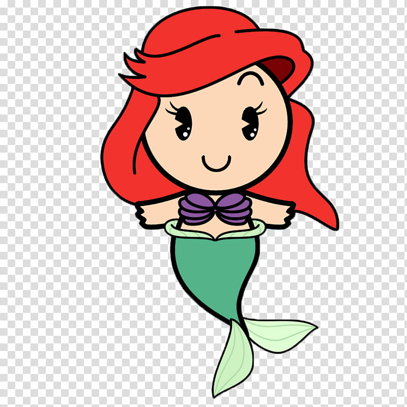 Disney Cuties, Ariel transparent background PNG clipart