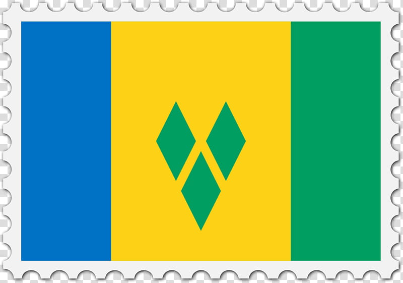 Flag, Saint Vincent, Flag Of Saint Vincent And The Grenadines, National Flag, Green, Yellow, Text, Line transparent background PNG clipart