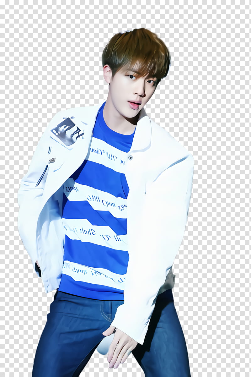 Bts, Jin, Jacket, Hoodie, Sleeve, Shoulder, Textile, White transparent background PNG clipart