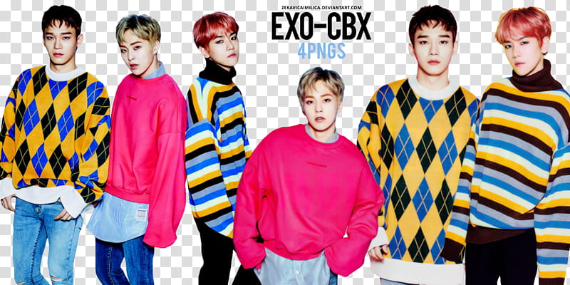 EXO CBX Magical Circus, EXO-CBX group transparent background PNG clipart
