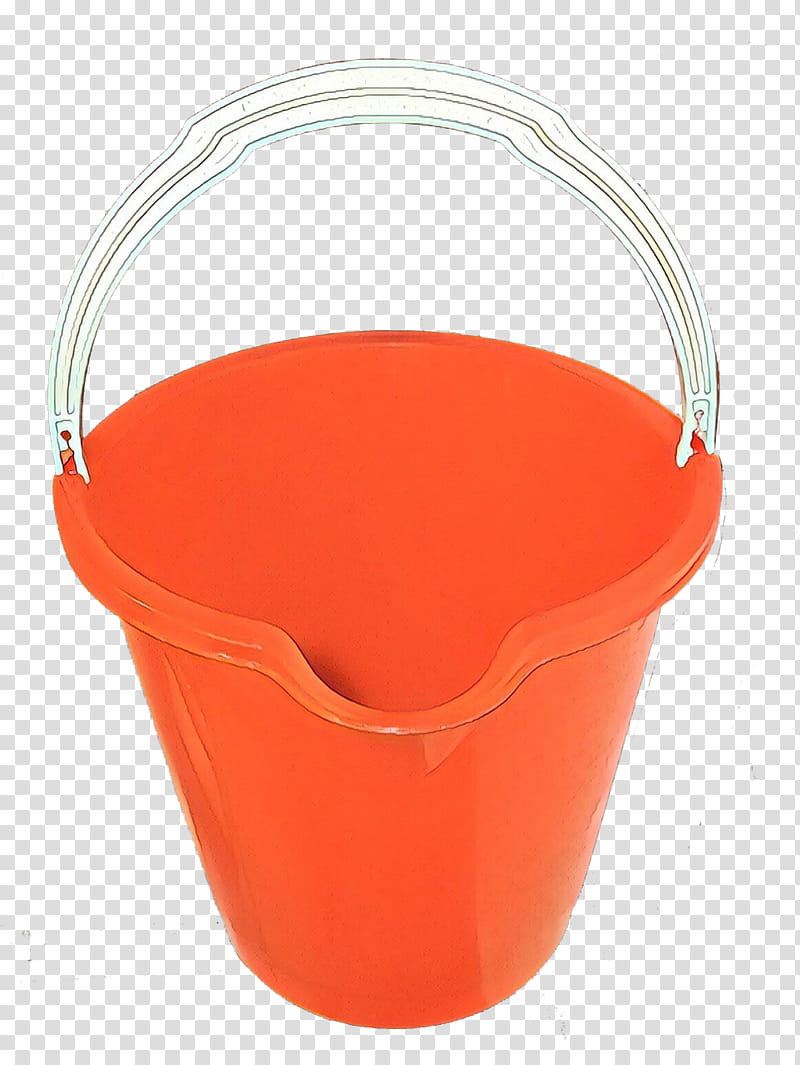 Background Orange, Bucket, Plastic transparent background PNG clipart