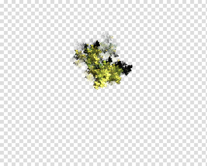 Aqua Set Fractal Set III, yellow leaves transparent background PNG clipart