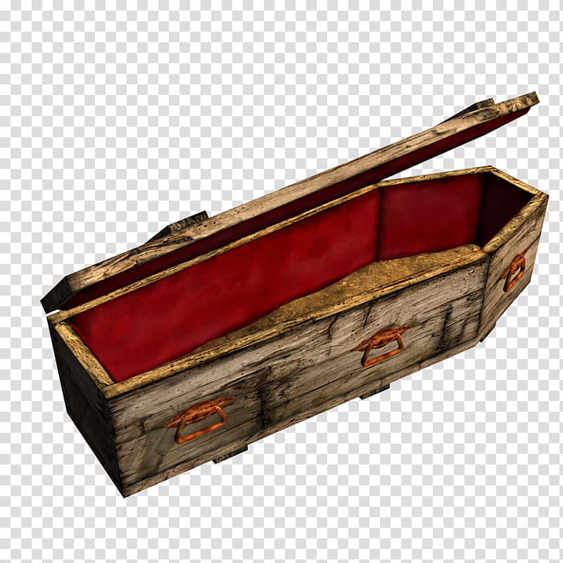 gray and red coffin transparent background PNG clipart