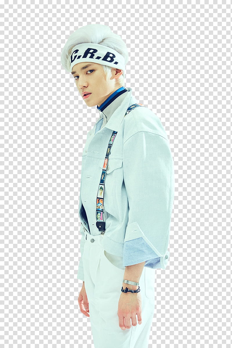 NCT U, man wearing white dress shirt and pants transparent background PNG clipart