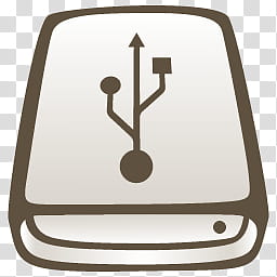 KOMIK Iconset , Usb, white USB port graphic transparent background PNG clipart
