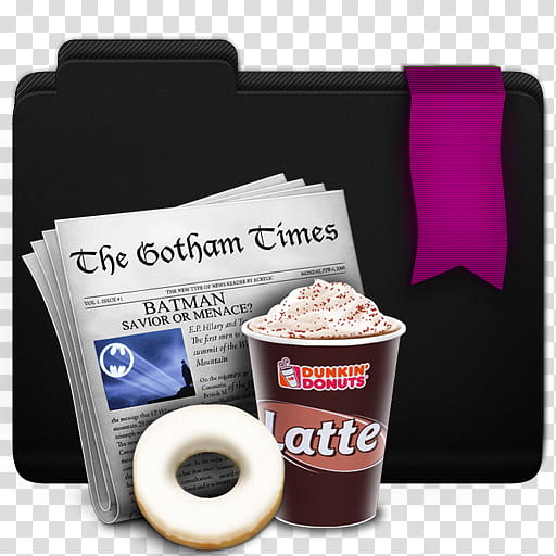 The Gotham Times newspaper transparent background PNG clipart