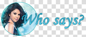 Textos de Selena Gomez transparent background PNG clipart thumbnail