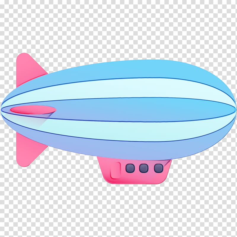 airship blimp aerostat soap dish vehicle, Transport, Transportation, Delivery, Carriage, Watercolor, Paint, Wet Ink transparent background PNG clipart