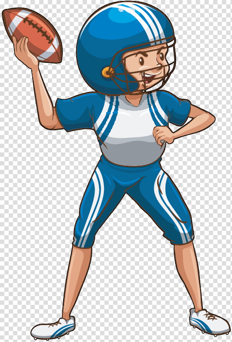 American Football, Drawing, Sports, Cartoon, Football Player, Girl, American Football Helmets, Basketball Player transparent background PNG clipart