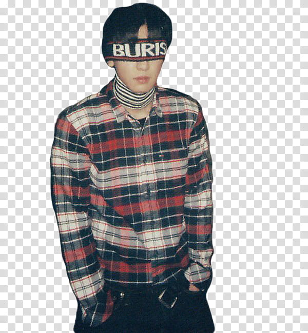 Chanyeol EXO, man wearing blindfold transparent background PNG clipart