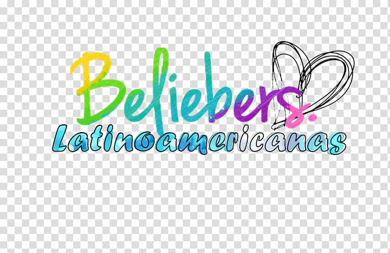 Texto Beliebers Latinoamericanas transparent background PNG clipart