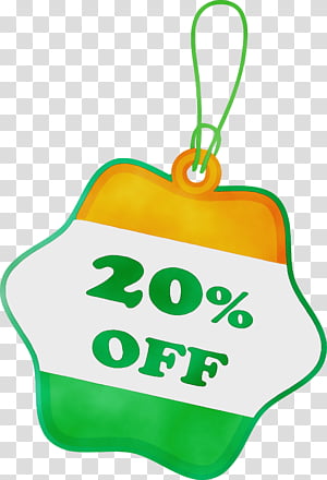 green yellow font logo, India Republic Day, Discount Tag, Sale Tag, Discount Offer Sign, Watercolor, Paint, Wet Ink transparent background PNG clipart thumbnail