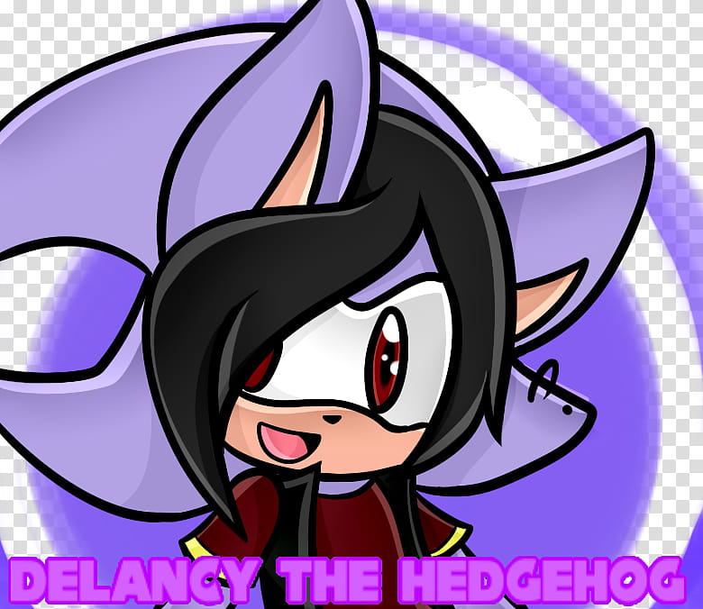 (SA STYLE) Delancy The Hedgehog transparent background PNG clipart