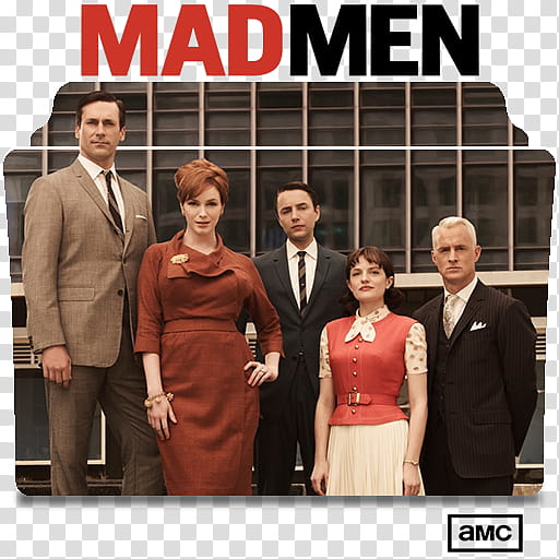 Mad Men series and season folder icons, Mad Men ( transparent background PNG clipart