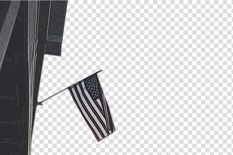 Flag, United States, Flag Of The United States, Lowangle Shot, Hotel, Symbol, Fukei, Black And White transparent background PNG clipart