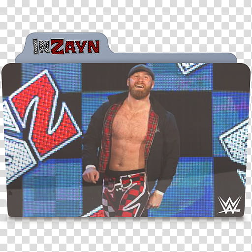 WWE Sami Zayn Folder Icon transparent background PNG clipart