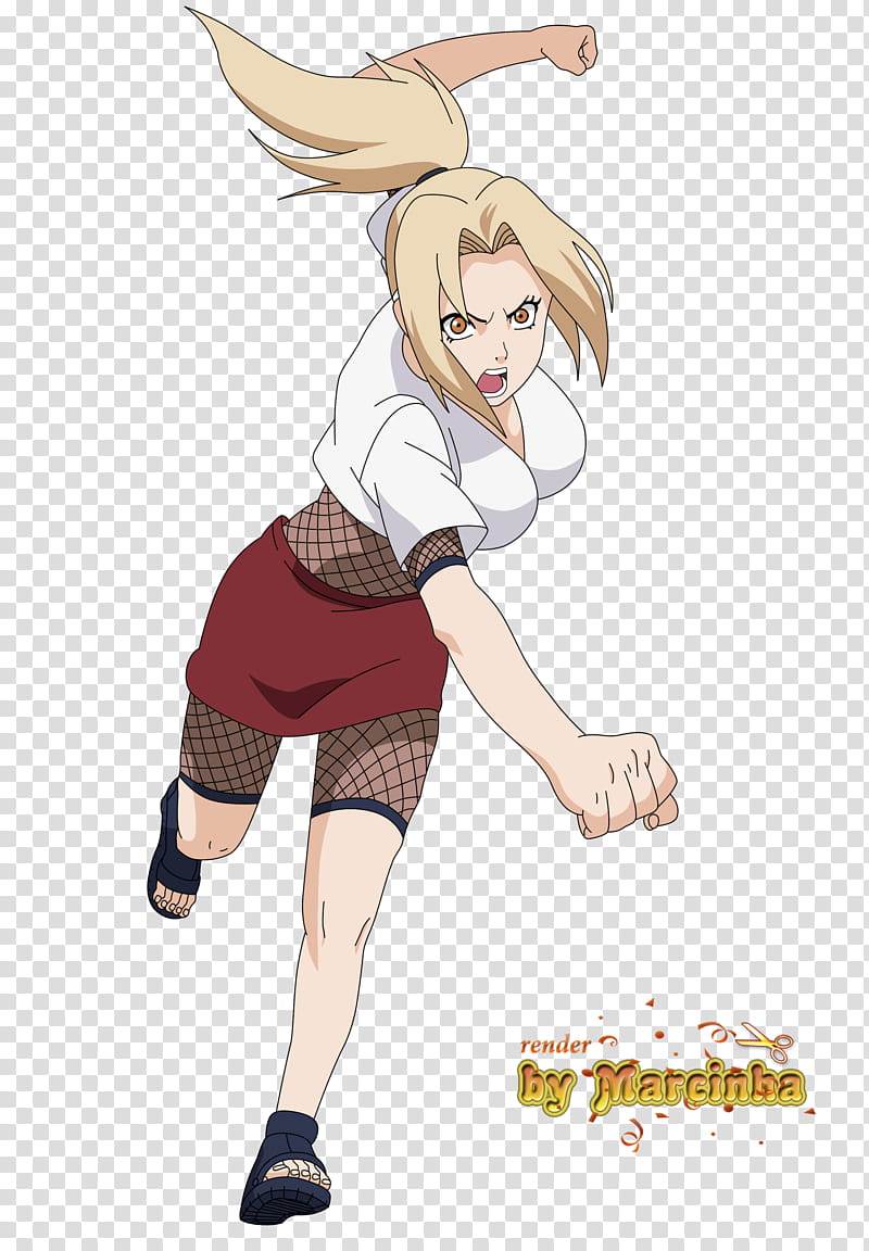 Tsunade, Tsunade from Naruto illustration transparent background PNG clipart